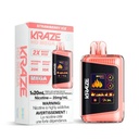 *EXCISED* Disposable Vape Kraze HD Mega 20k Puff Strawberry Ice Box of 5