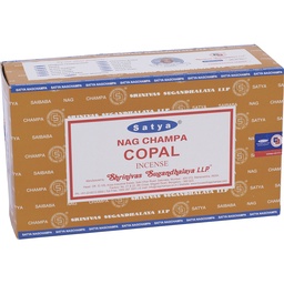 [ewt027b] Incense Satya Copal  15g Box of 12