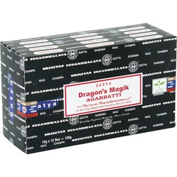 [ewt029b] Incense Satya Dragons Magik  15g Box of 12