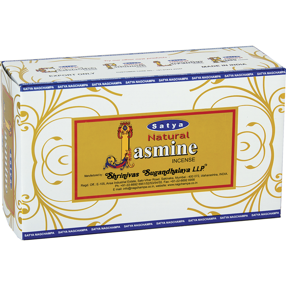 Incense Satya Jasmine  15g Box of 12