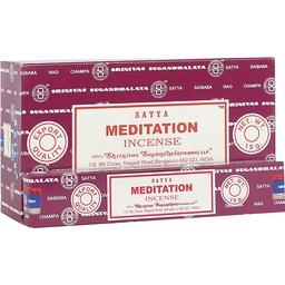 [ewt042b] Incense Satya Meditation  15g Box of 12