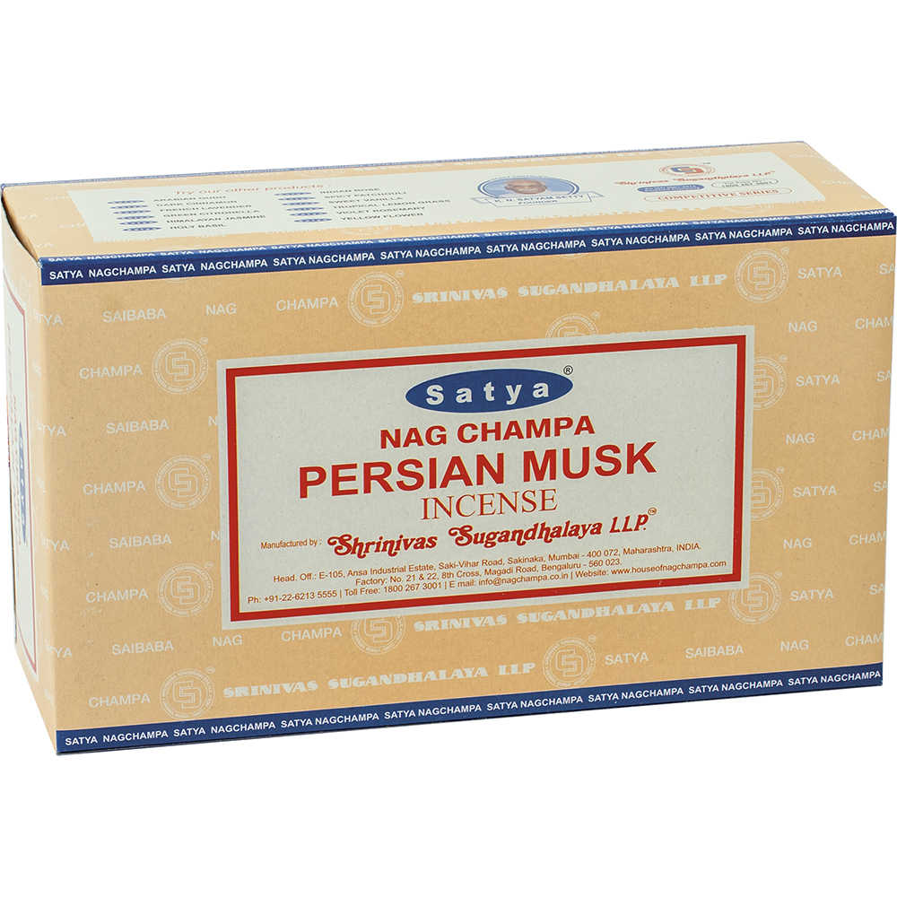 Incense Satya Persian Musk  15g Box of 12