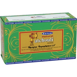 [ewt050b] Incense Satya Natural Patchouli  15g Box of 12