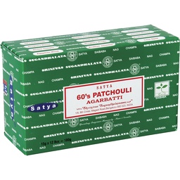 [ewt057b] Incense Satya Patchouli  15g Box of 12
