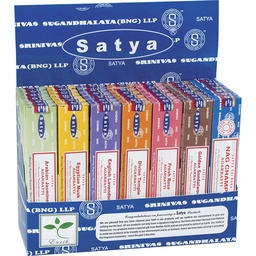 [ewt063b] Incense Satya Assorted Sata Sai Baba Collection 15g Box of 42
