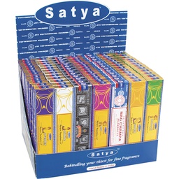 [ewt064b] Incense Satya Assorted Sata Sai Baba Collection 15g Box of 84