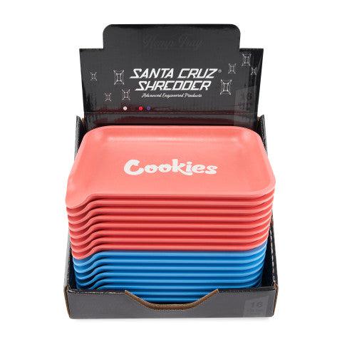 Rolling Tray Cookies Santa Cruz Shredder Collab Small Colored Hemp Box of 16