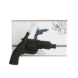 [bsb031] Glass Bong Borosci Pistol  10"