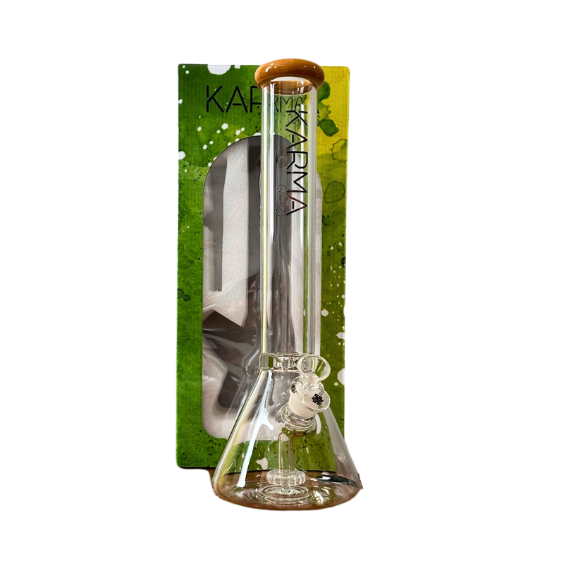 Glass Bong Karma Fixed Circ Perk 16"