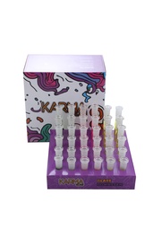 [kmga007b] Glass Stem Karma Glycerin Series Flush Mount Box of 36