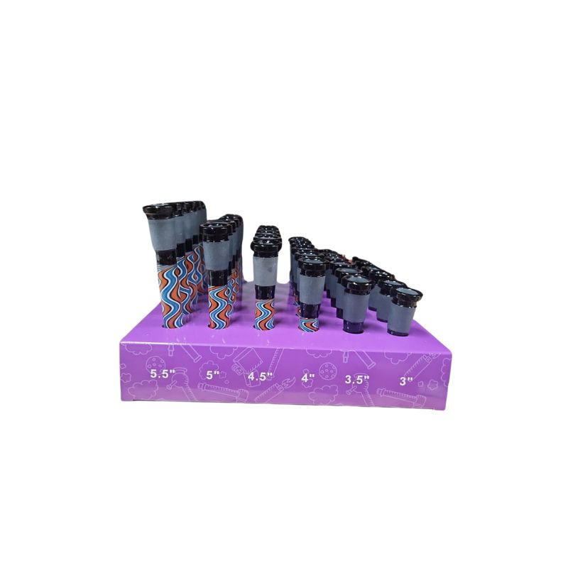 Glass Stem Karma Reversal Series Flush Mount Box of 36