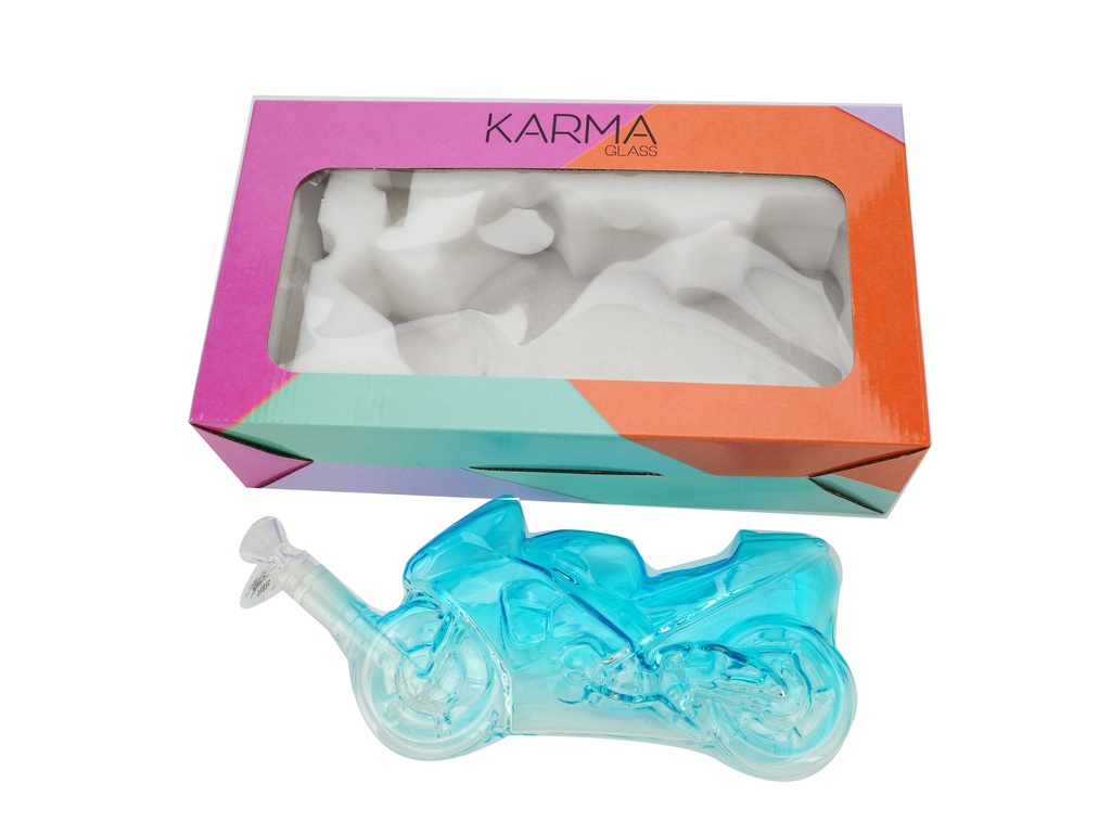 Glass Rig Karma Motorcycle 5"
