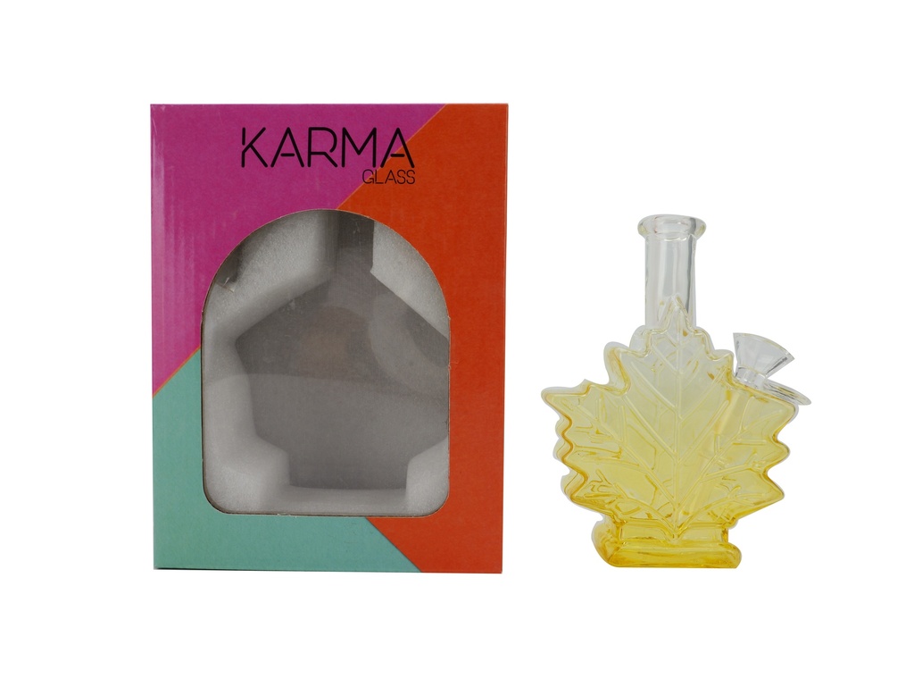 Glass Rig Karma Maple Leaf 6"