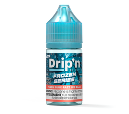 [jsde1006-on] Ontario *EXCISED* Nicotine Liquid Drip'n Envi Frozen E-Liquid Peach Blue Razz Ice Blast