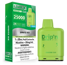 [dpv1508b-ab] Alberta *EXCISED* Nicotine Pod Drip'n Level X Boost G2 Spritz Box of 6