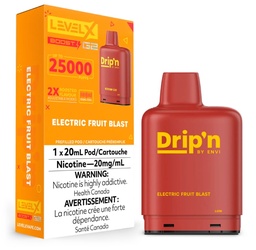 [dpv1512b-fd] Federal *EXCISED* Nicotine Pod Drip'n Level X Boost G2 Electric Fruit Blast Box of 6