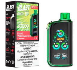 [dpv1429b-mb] Manitoba *EXCISED* Disposable Vape Drip'n Envi Fasta Blast 30K Sour Series Watermelon Ice (Sour) Box of 5
