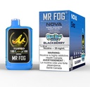 Federal *EXCISED* Disposable Vape Mr Fog NOVA Blue Razz Steezy Blackberry Box of 5