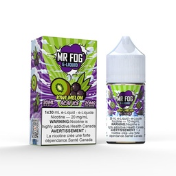 Manitoba *EXCISED* Nicotine Liquid Mr Fog Salt Kiwi Melon Acai Ice