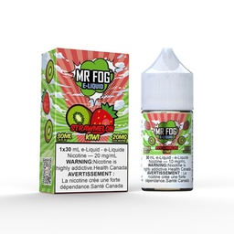 Manitoba *EXCISED* Nicotine Liquid Mr Fog Salt Strawmelon Kiwi