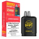Alberta *EXCISED* Nicotine Pod Flavour Beast Level X Boost G2 Lemon Squeeze Box of 6