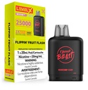Manitoba *EXCISED* Nicotine Pod Flavour Beast Level X Boost G2 Flippin' Fruit Flash Box of 6