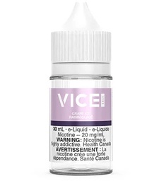 Manitoba *EXCISED* Nicotine Liquid Vice Salt 30ml Grape Ice