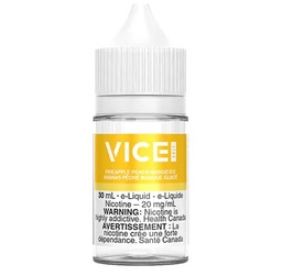 Alberta *EXCISED* Nicotine Liquid Vice Salt 30ml Pineapple Peach Mango Ice