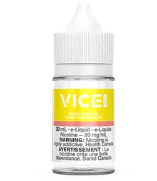 Manitoba *EXCISED* Nicotine Liquid Vice Salt 30ml Peach Lemon Ice