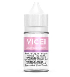 Manitoba *EXCISED* Nicotine Liquid Vice Salt 30ml Raspberry Grape Lemon Ice