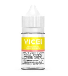 Ontario *EXCISED* Nicotine Liquid Vice Salt 30ml Peach Lemon Ice