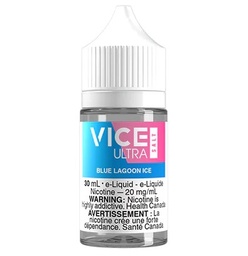 [jsvi2003-mb] Manitoba *EXCISED* Nicotine Liquid Vice Ultra Salt 30ml Blue Lagoon Ice