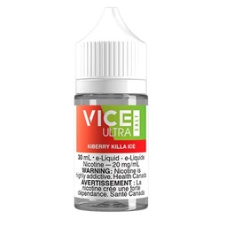 [jsvi2006-ab] Alberta *EXCISED* Nicotine Liquid Vice Ultra Salt 30ml Kiberry Killa Ice