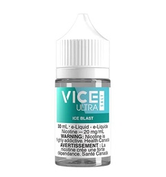 [jsvi2005-on] Ontario *EXCISED* Nicotine Liquid Vice Ultra Salt 30ml Ice Blast