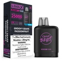 Manitoba *EXCISED* Nicotine Pod Flavour Beast Level X Boost G2 Groovy Grape Passionfruit Iced Box of 6