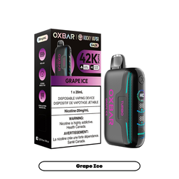 [oxb1406b-on] Ontario *EXCISED* Disposable Vape Oxbar G42K Grape Ice Box of 4