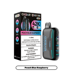 [oxb1409b-on] Ontario *EXCISED* Disposable Vape Oxbar G42K Peach Blue Raspberry Box of 4