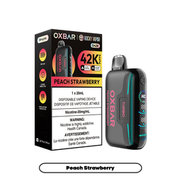 [oxb1410b-on] Ontario *EXCISED* Disposable Vape Oxbar G42K Peach Strawberry Box of 4