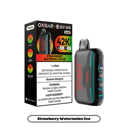 [oxb1413b-on] Ontario *EXCISED* Disposable Vape Oxbar G42K Strawberry Watermelon Ice Box of 4