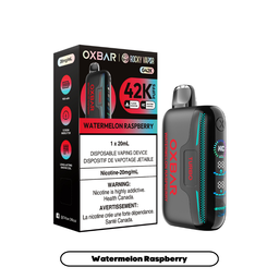 [oxb1414b-on] Ontario *EXCISED* Disposable Vape Oxbar G42K Watermelon Raspberry Box of 4