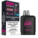 Manitoba *EXCISED* Nicotine Pod Flavour Beast Level X Boost G2 Dreamy Dragonfruit Lychee Iced Box of 6