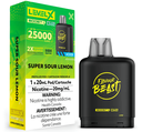 Manitoba *EXCISED* Nicotine Pod Flavour Beast Level X Boost G2 Super Sour Lemon Iced Box of 6