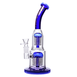 Glass Bong OG Double Tree Perc 12"