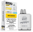 Manitoba *EXCISED* Nicotine Pod Flavour Beast Level X Unleashed Boost G2 Epic Banana Box of 6
