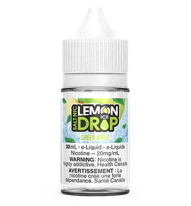 Manitoba *EXCISED* Nicotine Liquid Lemon Drop Ice Salt 30ml Green Apple