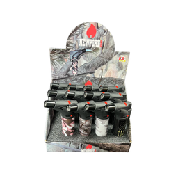 [npt014b] Torch Lighter Newport Zero Micro Torch Army Design Box of 12
