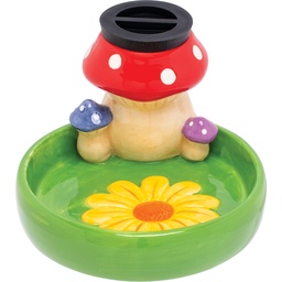 [ewt096] Storage Fujima StashTray Mushroom & Flowers