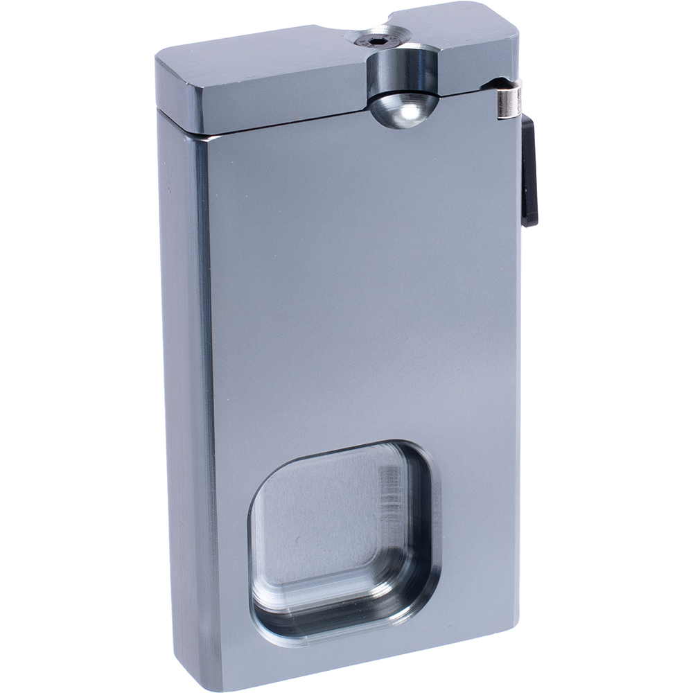 Dugout Fujima Aluminum with Ashtray Silver