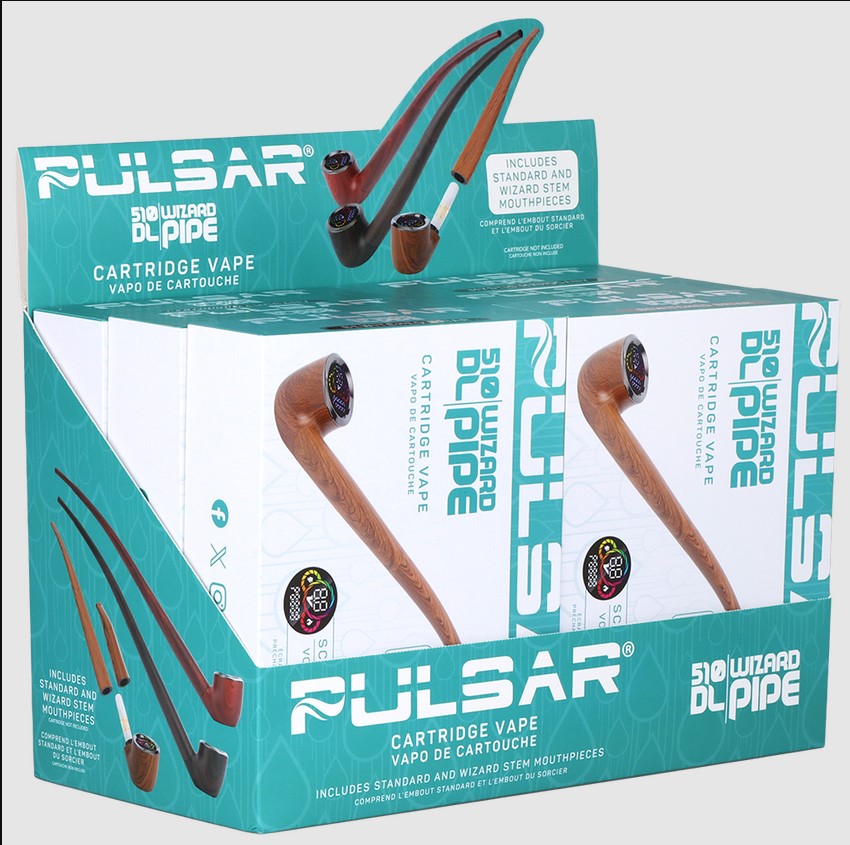 510 Battery Pulsar Gandalf Wizard Pipe Variable Voltage Box of 6