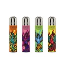 Lighter Clipper Random Creatures Phoenix Box of 48